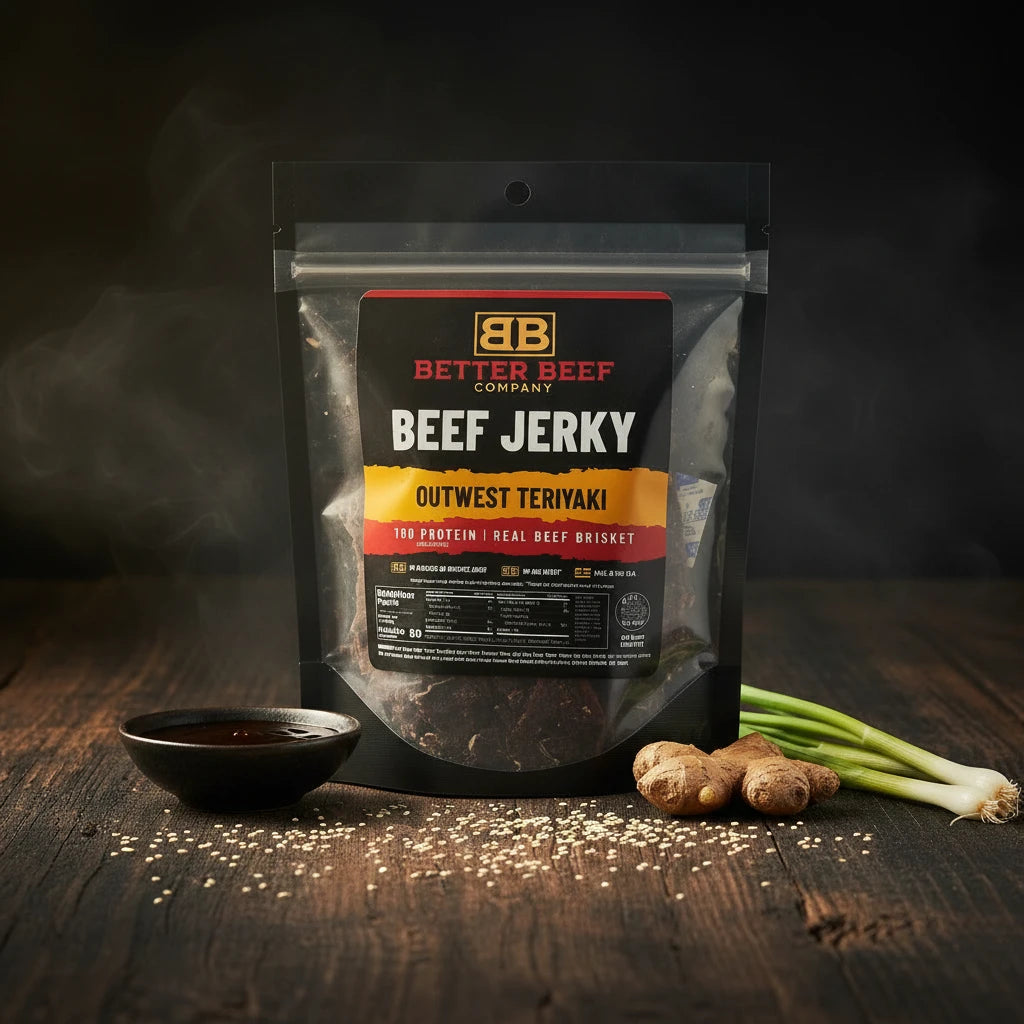 Brisket Jerky: Outwest Teriyaki