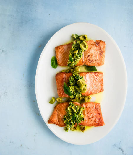 Wild-Caught Coho Salmon Portions