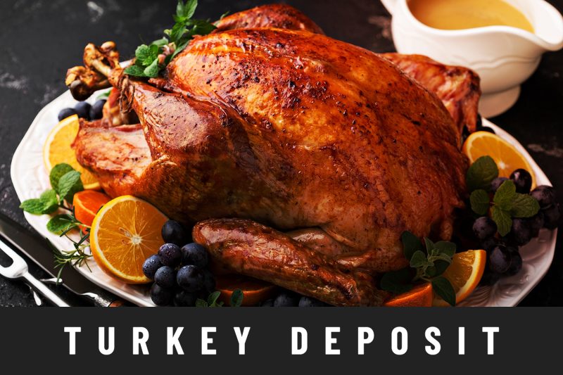 Thanksgiving Turkey Pre-Order 2024 - Deposit